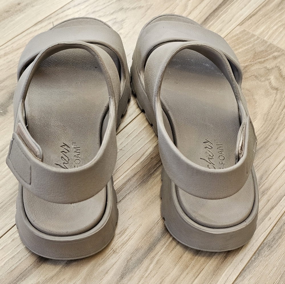 Skechers Arch Fit Footsteps Sandals Tan  Day Dream Womens Size 7 - Picture 4 of 8